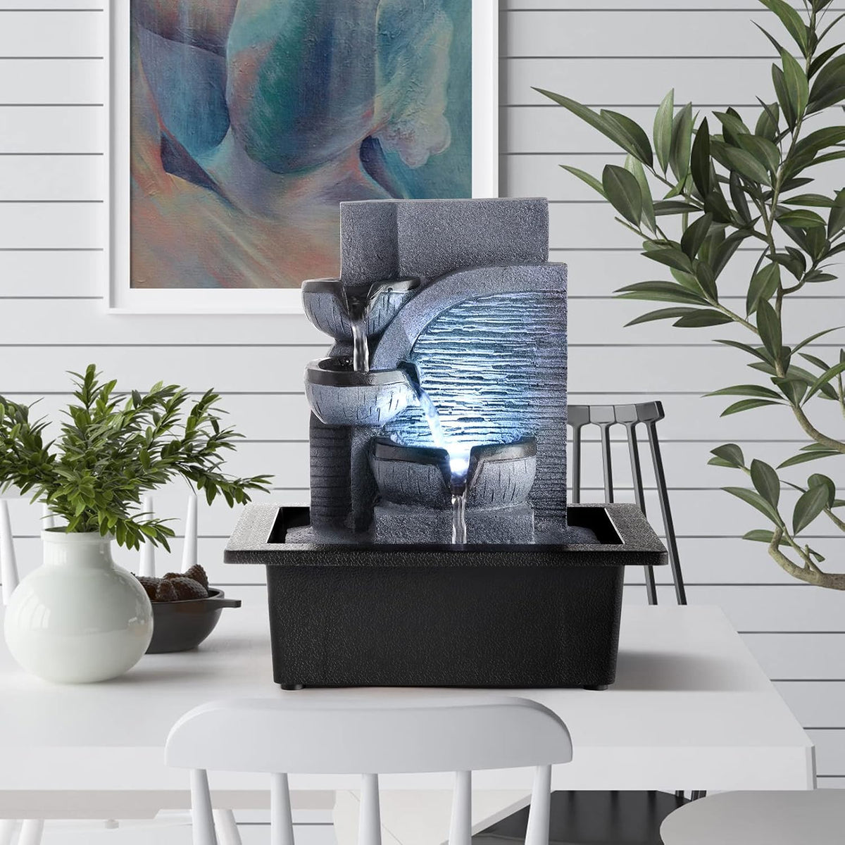 Led Tabletop Water Fountain
