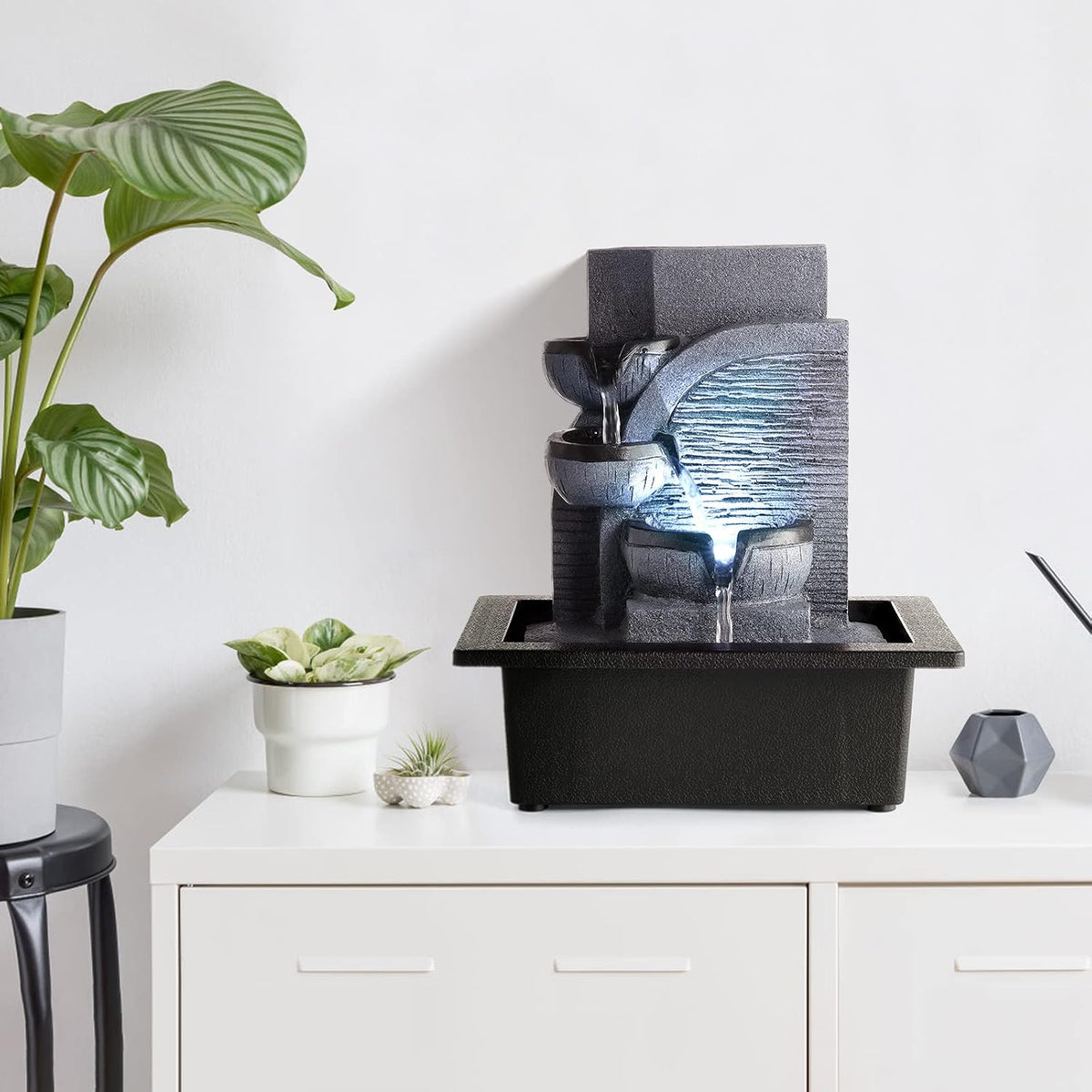Led Tabletop Water Fountain