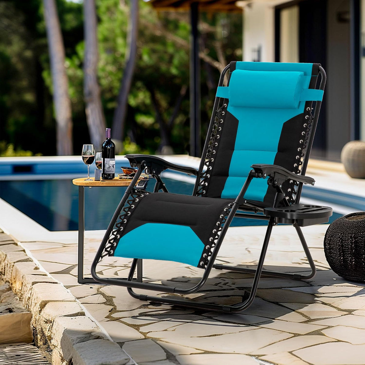 2‑Pack Pacific Blue Zero Gravity Chair