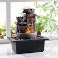 Resin Rock Tabletop Water Fountain
