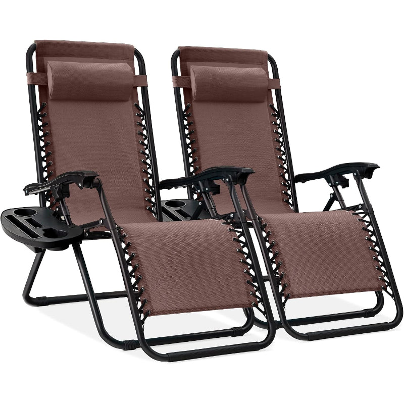Zero Gravity Chair Recliner, Brown